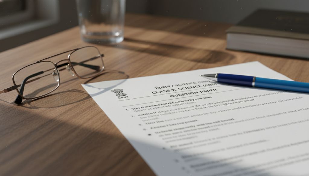 cbse class 10th science question paper