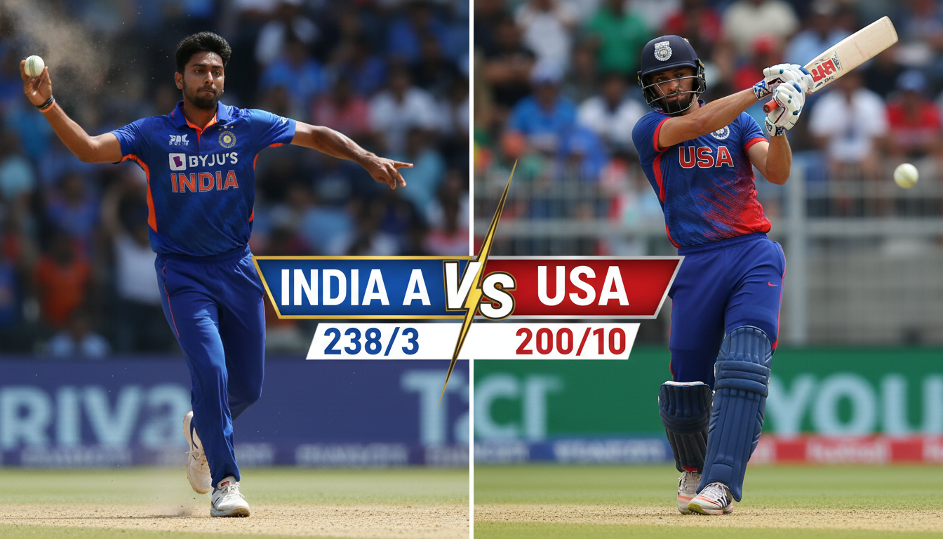 india a vs usa
